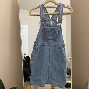 asos denim jumper dress